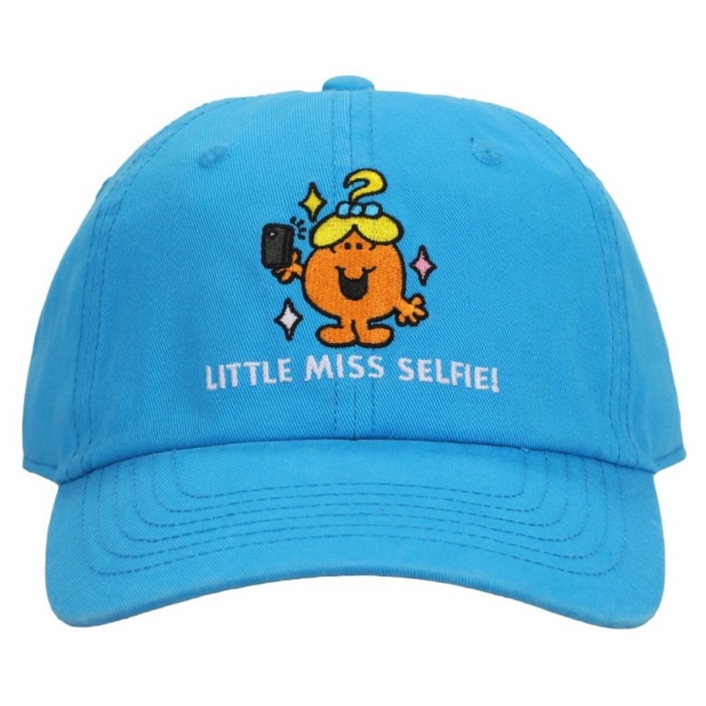 Little Miss Selfie Bright Blue Cap